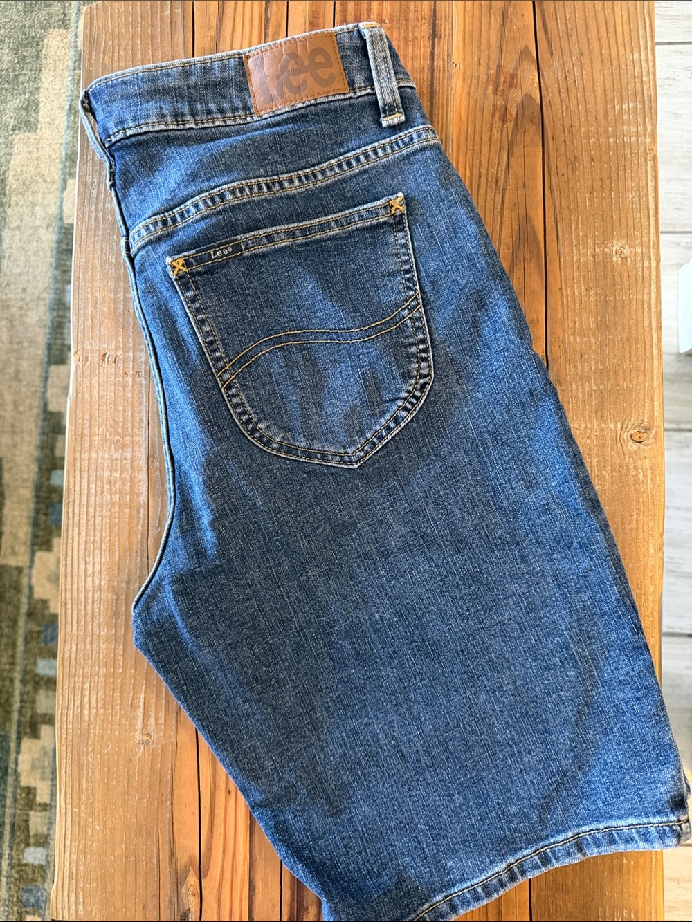 Women’s Lee Blue Denim Shorts